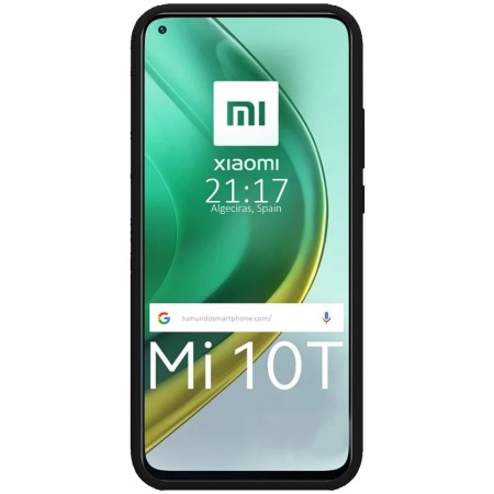 Funda Silicona Líquida Ultra Suave para Xiaomi Mi 10T / 10T Pro color Negra