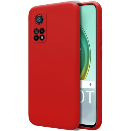 Funda Silicona Líquida Ultra Suave para Xiaomi Mi 10T / 10T Pro color Roja