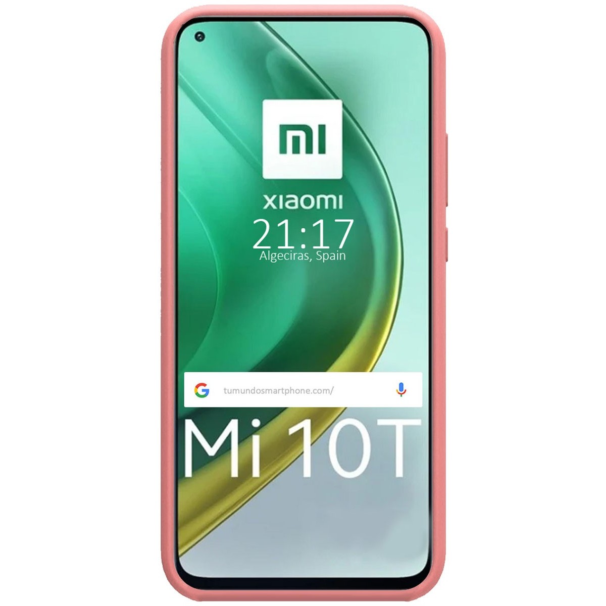 Funda Silicona Líquida Ultra Suave para Xiaomi Mi 10T / 10T Pro color Rosa