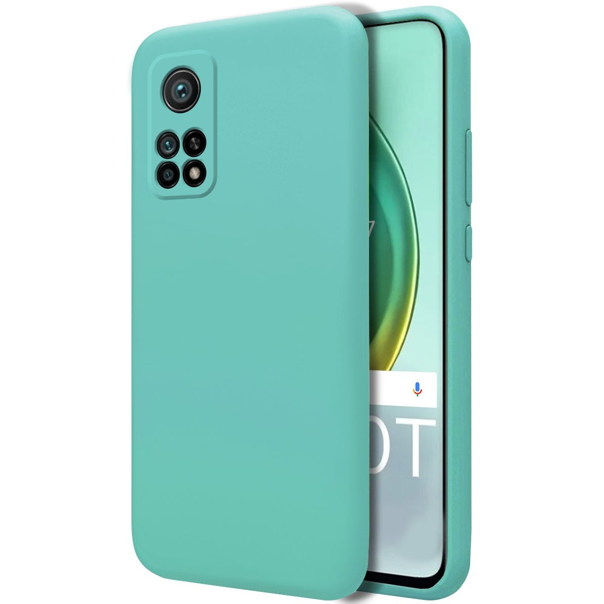 Funda Silicona Líquida Ultra Suave para Xiaomi Mi 10T / 10T Pro color Verde