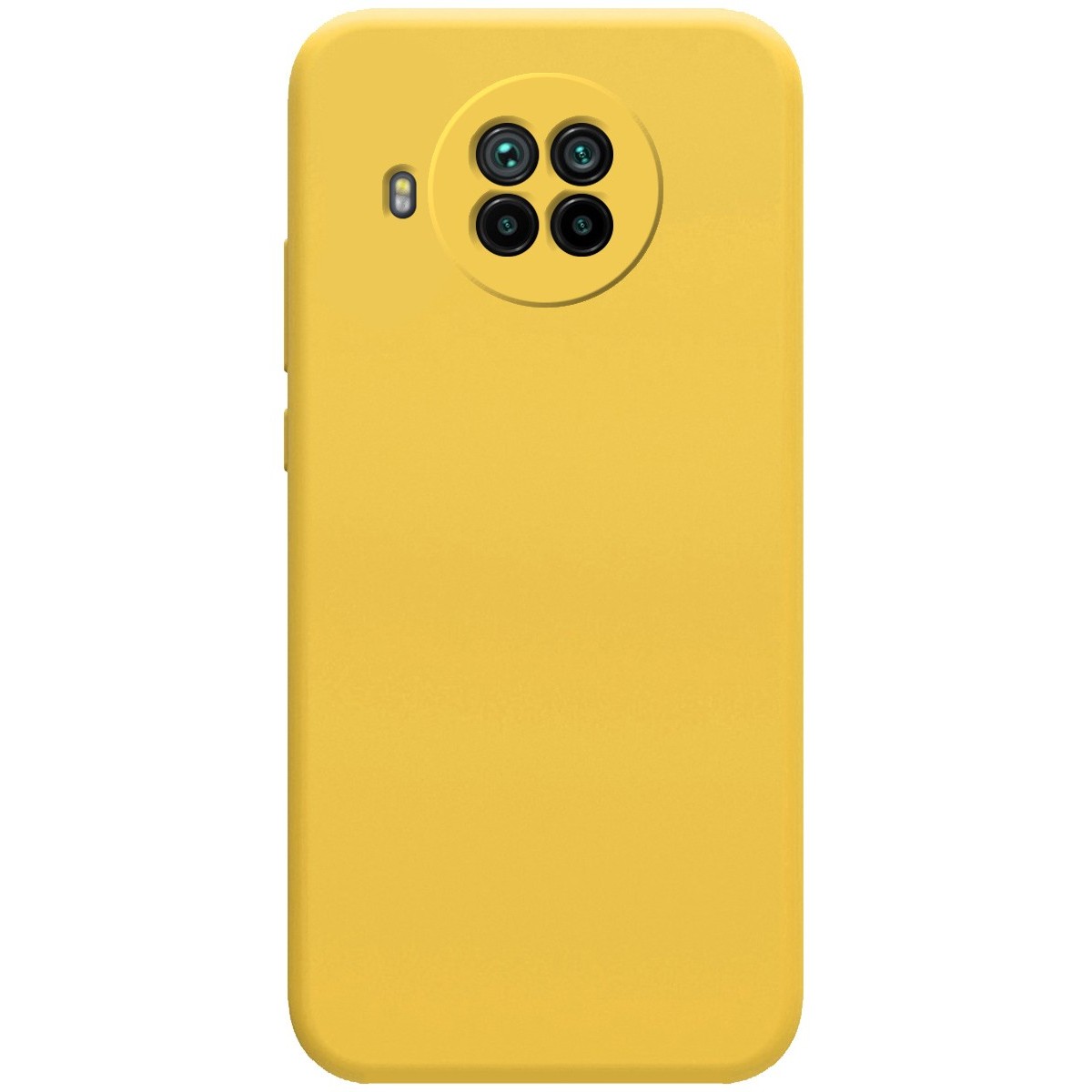 Funda Silicona Líquida Ultra Suave para Xiaomi Mi 10T Lite color Amarilla
