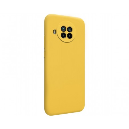 Funda Silicona Líquida Ultra Suave para Xiaomi Mi 10T Lite color Amarilla