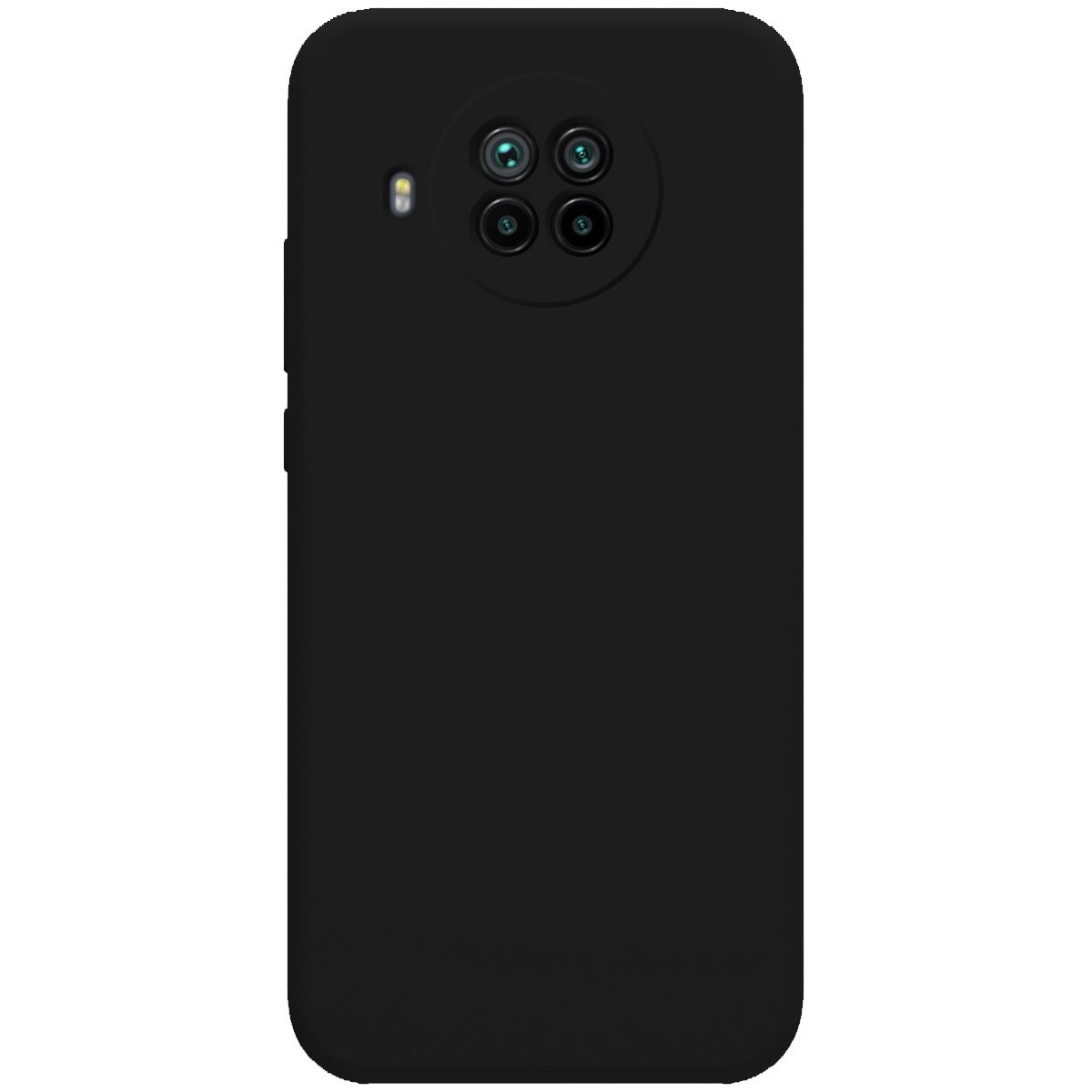 Funda Silicona Líquida Ultra Suave para Xiaomi Mi 10T Lite color Negra
