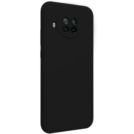 Funda Silicona Líquida Ultra Suave para Xiaomi Mi 10T Lite color Negra