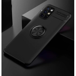 Funda Magnetica Soporte con Anillo Giratorio 360 para Realme 7 Azul 2