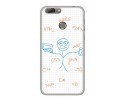 Funda Gel Tpu para Oukitel U20 Plus Diseño Informatico Dibujos