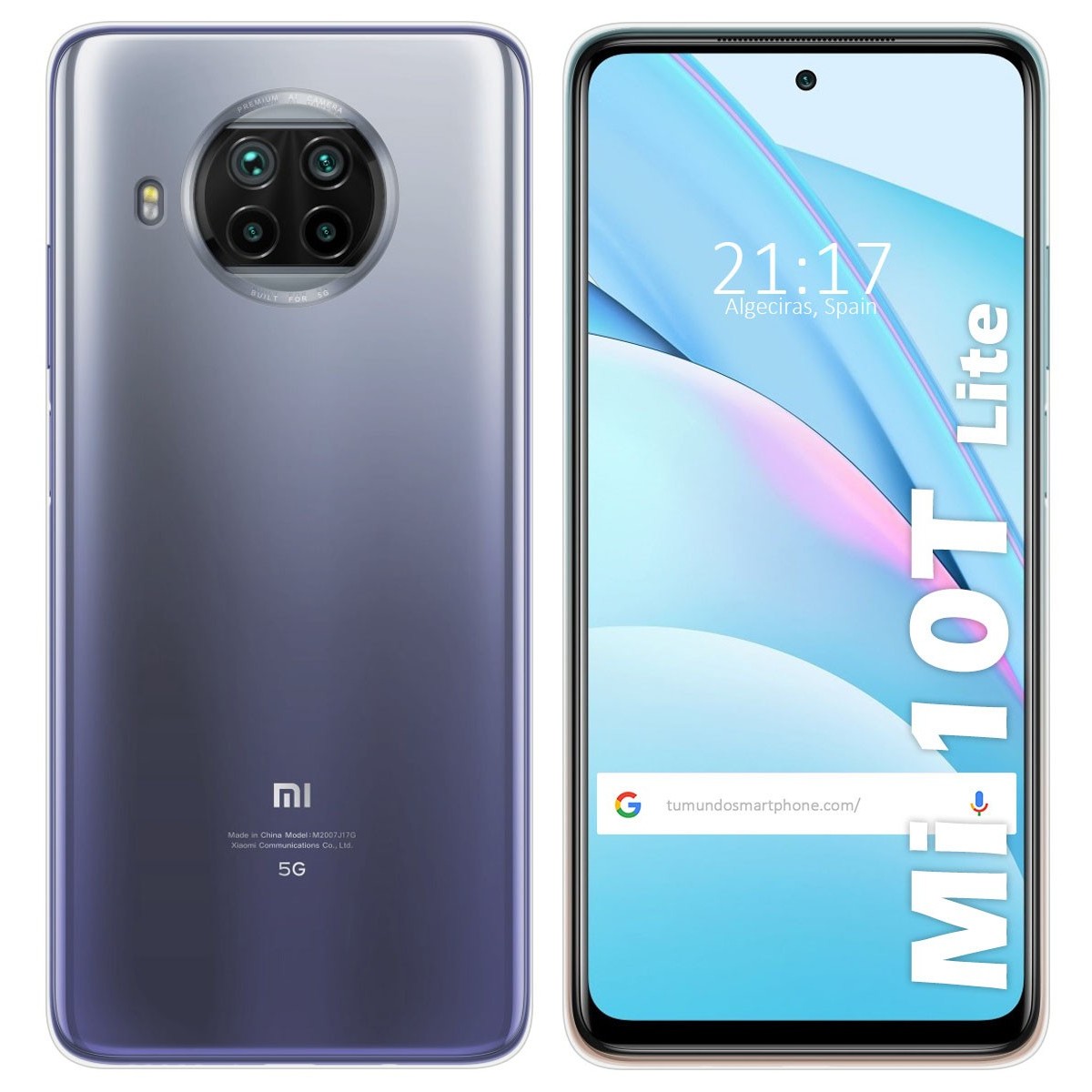 Funda Silicona Gel TPU Transparente para Xiaomi Mi 10T Lite