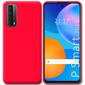 Funda Silicona Gel TPU Rosa para Huawei P Smart 2021