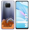 Funda Gel Transparente para Xiaomi Mi 10T Lite diseño Bufalo Dibujos