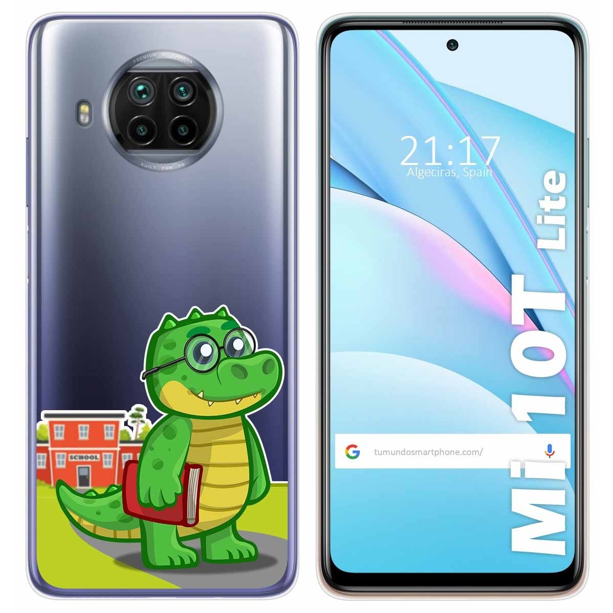 Funda Gel Transparente para Xiaomi Mi 10T Lite diseño Coco Dibujos