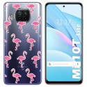 Funda Gel Transparente para Xiaomi Mi 10T Lite diseño Flamenco Dibujos