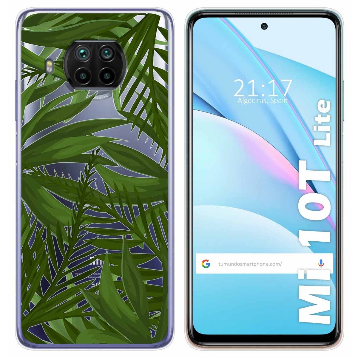 Funda Gel Transparente para Xiaomi Mi 10T Lite diseño Jungla Dibujos