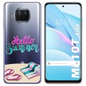 Funda Gel Transparente para Xiaomi Mi 10T Lite diseño Summer Dibujos