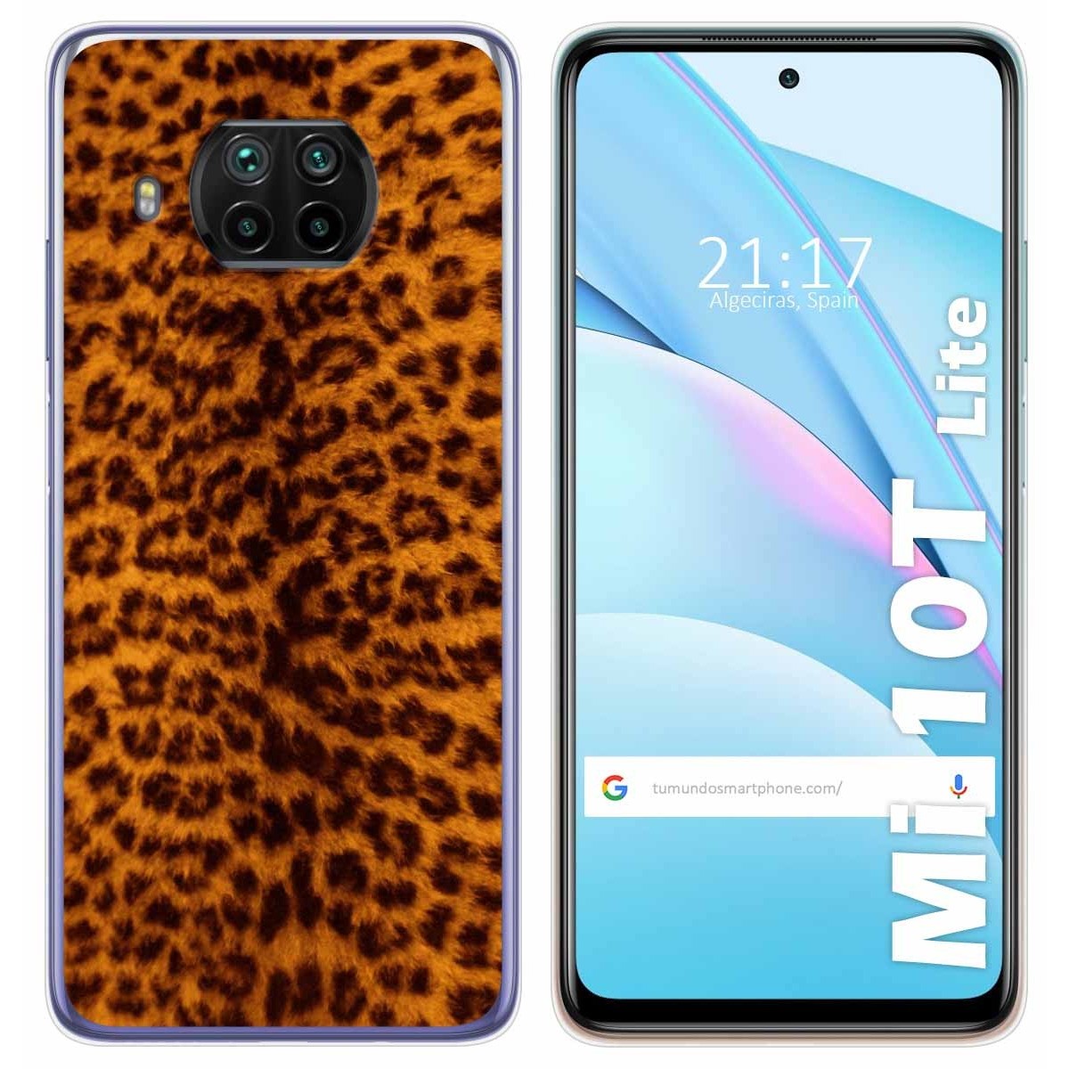 Funda Gel Tpu para Xiaomi Mi 10T Lite diseño Animal 03 Dibujos