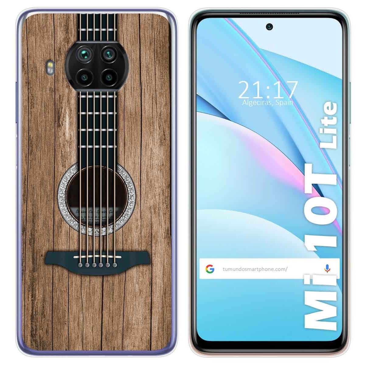 Funda Gel Tpu para Xiaomi Mi 10T Lite diseño Madera 11 Dibujos