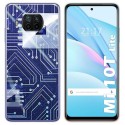 Funda Gel Tpu para Xiaomi Mi 10T Lite diseño Circuito Dibujos