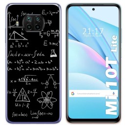 Funda Gel Tpu para Xiaomi Mi 10T Lite diseño Formulas Dibujos