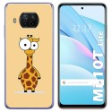 Funda Gel Tpu para Xiaomi Mi 10T Lite diseño Jirafa Dibujos