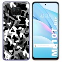 Funda Gel Tpu para Xiaomi Mi 10T Lite diseño Snow Camuflaje Dibujos