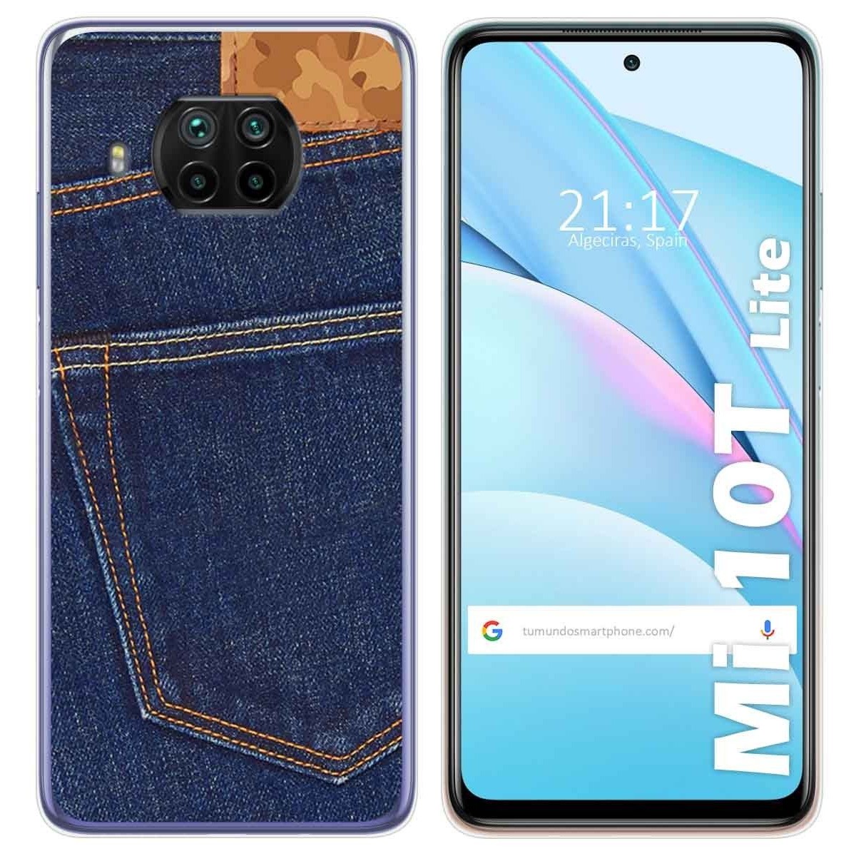 Funda Gel Tpu para Xiaomi Mi 10T Lite diseño Vaquero Dibujos