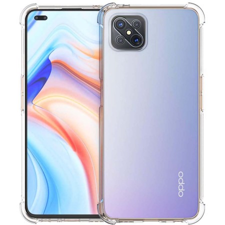 Funda Gel Tpu Anti-Shock Transparente para Oppo Reno 4Z 5G