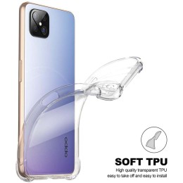Funda Gel Tpu Anti-Shock Transparente para Oppo Reno 4Z 5G 2