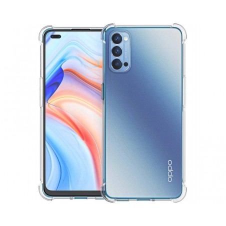 Funda Gel Tpu Anti-Shock Transparente para Oppo Reno 4 5G