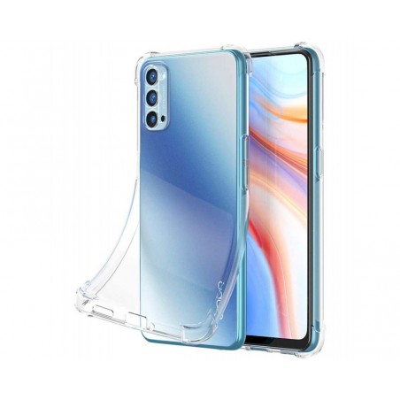 Funda Gel Tpu Anti-Shock Transparente para Oppo Reno 4 5G