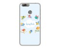 Funda Gel Tpu para Oukitel U20 Plus Diseño Spring Birds Dibujos