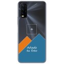 Personaliza tu Funda Gel Silicona Transparente con tu Fotografia para Vivo Y20s / Y11s dibujo personalizada