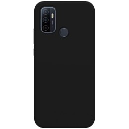 Funda Silicona Líquida Ultra Suave para Oppo A53 / A53s color Negra 2