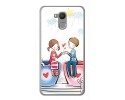Funda Gel Tpu para Oukitel U15 / U15 Pro Diseño Cafe Dibujos