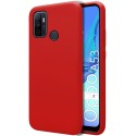 Funda Silicona Líquida Ultra Suave para Oppo A53 / A53s color Roja