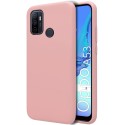 Funda Silicona Líquida Ultra Suave para Oppo A53 / A53s color Rosa