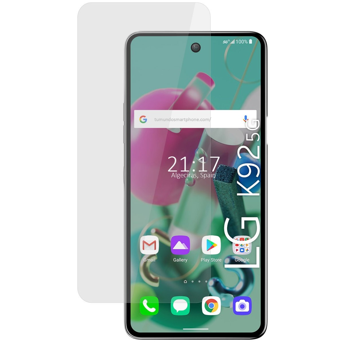 Protector Cristal Templado para Lg K92 5G Vidrio