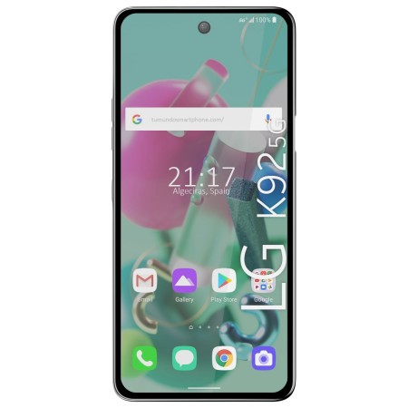 Protector Cristal Templado Completo 5D Full Glue Negro para Lg K92 5G Vidrio