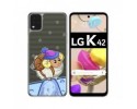 Funda Gel Transparente para LG K42 diseño Cabra Dibujos