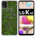 Funda Gel Transparente para LG K42 diseño Jungla Dibujos