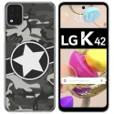 Funda Gel Tpu para LG K42 diseño Camuflaje 02 Dibujos