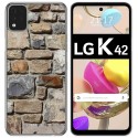 Funda Gel Tpu para LG K42 diseño Ladrillo 03 Dibujos