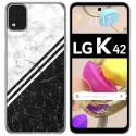 Funda Gel Tpu para LG K42 diseño Mármol 01 Dibujos