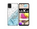 Funda Gel Tpu para LG K42 diseño Mármol 02 Dibujos