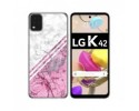 Funda Gel Tpu para LG K42 diseño Mármol 03 Dibujos