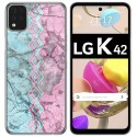 Funda Gel Tpu para LG K42 diseño Mármol 08 Dibujos