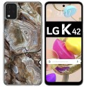 Funda Gel Tpu para LG K42 diseño Mármol 14 Dibujos