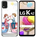 Funda Gel Tpu para LG K42 diseño Café Dibujos