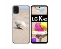 Funda Gel Tpu para LG K42 diseño Concha Dibujos