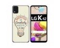 Funda Gel Tpu para LG K42 diseño Creativity Dibujos