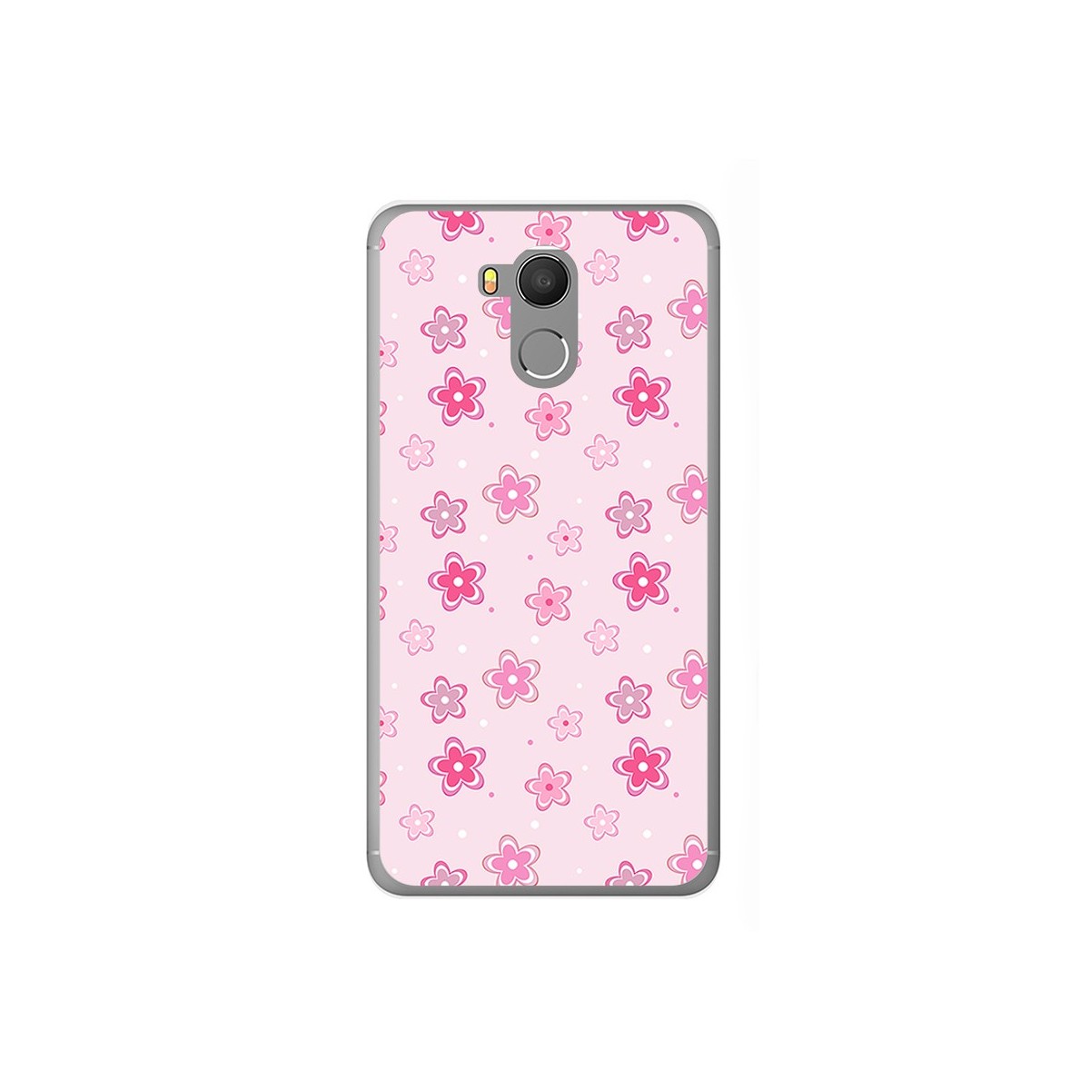Funda Gel Tpu para Oukitel U15 / U15 Pro Diseño Flores Dibujos