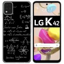 Funda Gel Tpu para LG K42 diseño Formulas Dibujos